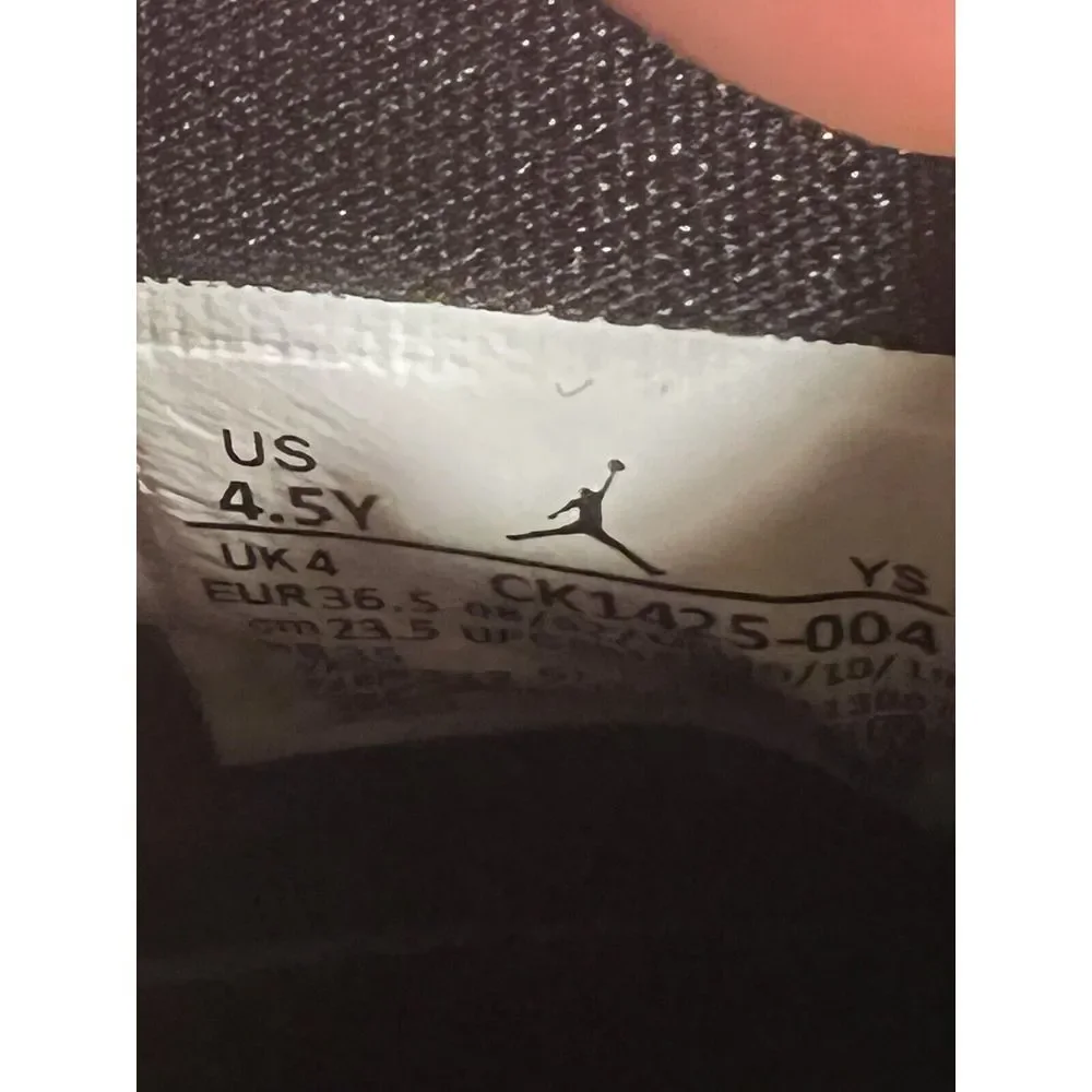 Nike Air Jordan B'Loyal Triple Black GS ck1425-004 Unisex Kids 4.5 Women's‎ 6